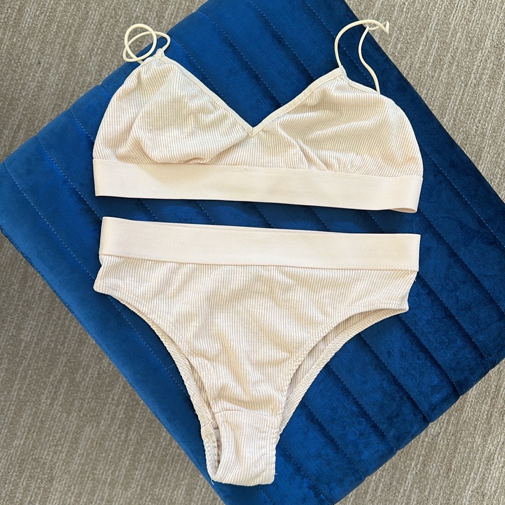 Nwot Princess Polly Cream Matching Lounge Set (Size 2)